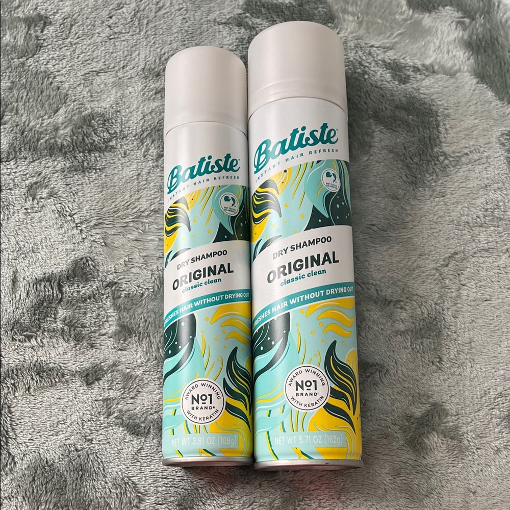 NWT Batiste Dry Shampoos Original Classic Clean
